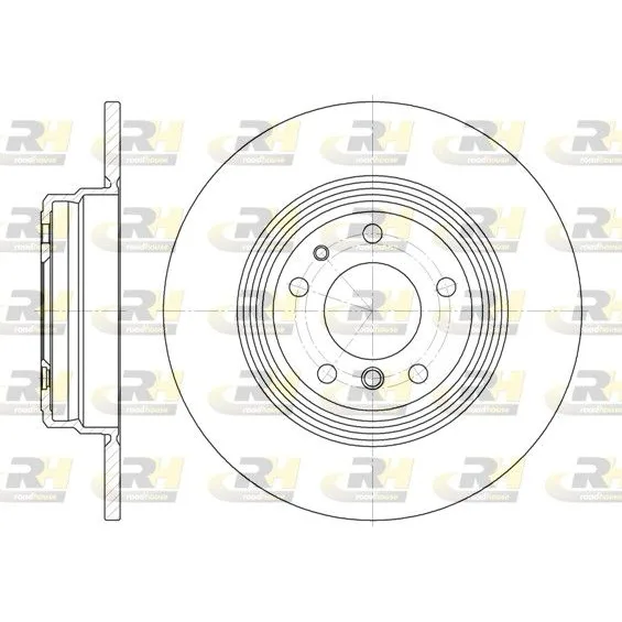 BMW E31 E38 Arka Fren Diski 34211157953 6510.00 ROAD HOUSE