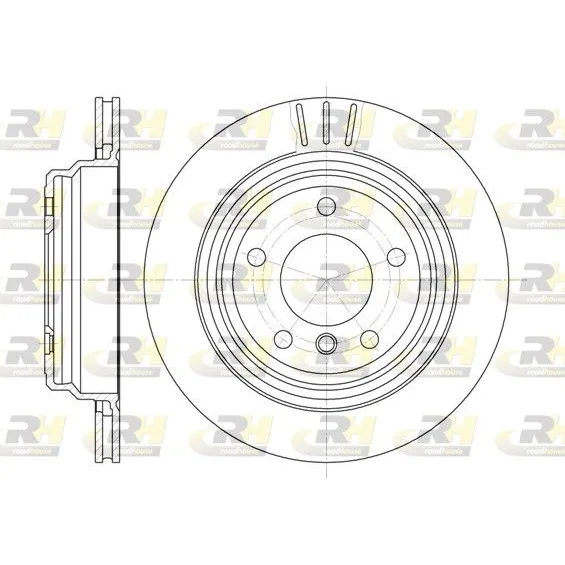 BMW E36 E39 Arka Fren Diski 34211163133 6588.10 ROAD HOUSE