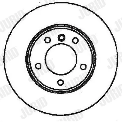 BMW E36 E46 E85 Fren Diski 34111160674 561551JC JURID - BMW yedek parça