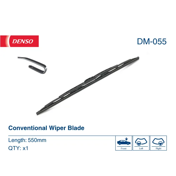 BMW E36 E83 E85 E86… Silecek Süpürgesi 61613424489 DM-055 DENSO - BMW yedek parça