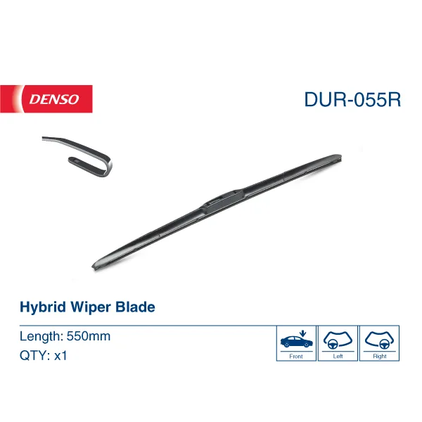 BMW E36 E83 E85 E86… Silecek Süpürgesi DUR-055R DENSO