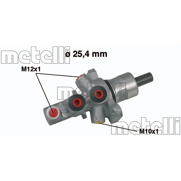 BMW E38 E39 E53 Fren Ana Merkezi 34311165544 05-0517 METELLI