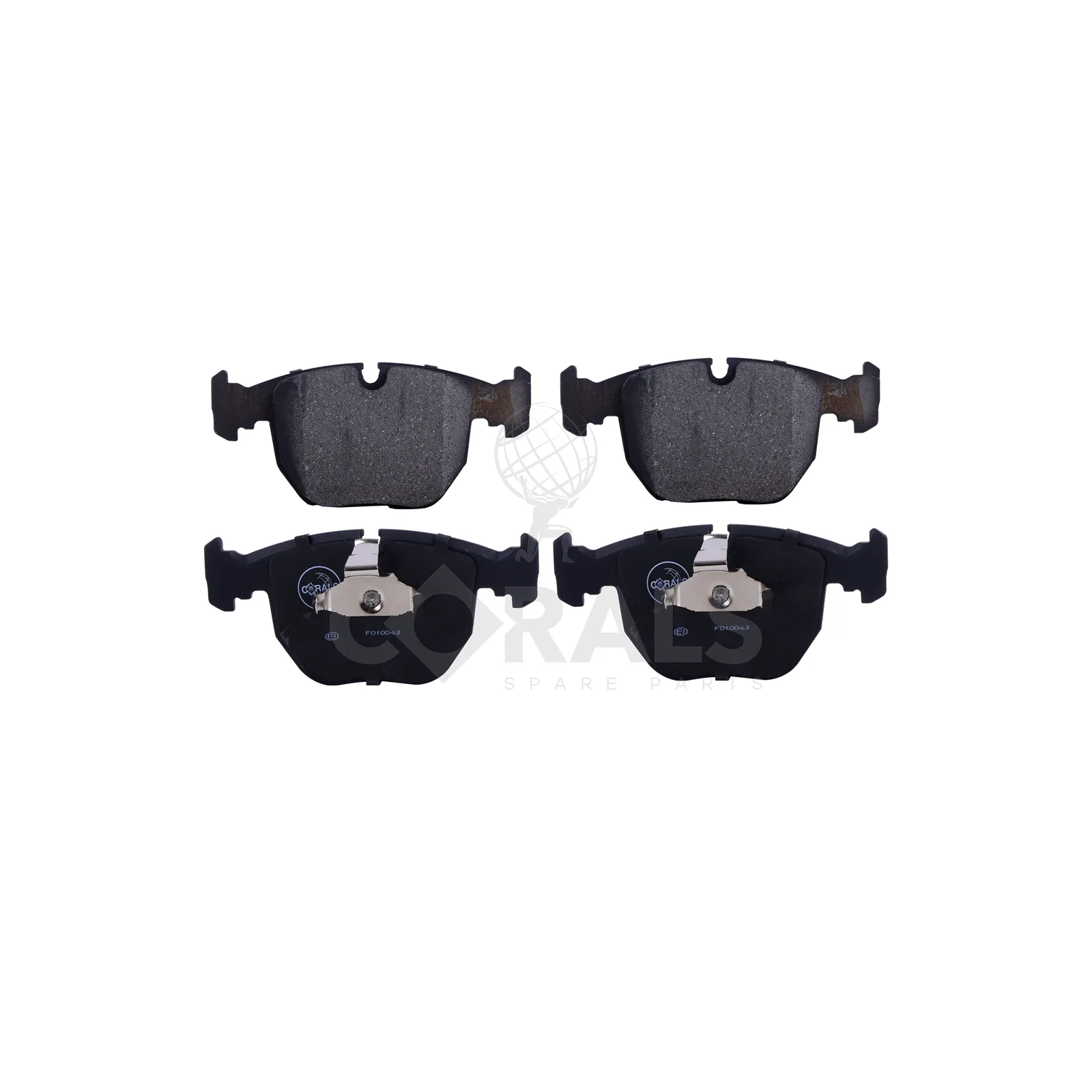 BMW E38 E39 E53 Ön Fren Balatası 34116761252 F0100043 CORALS - BMW yedek parça