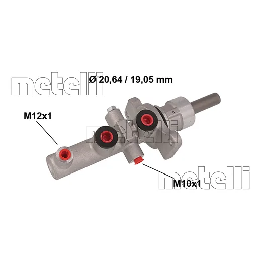 BMW E38 E39 Fren Ana Merkezi 34311163406 05-0857 METELLI