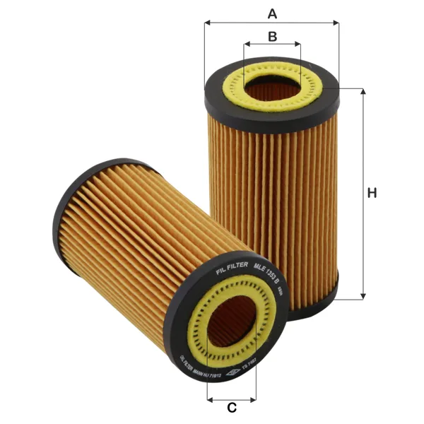 BMW E39 E46 M47 Yağ Filtresi 11422247018 MLE 1353 B FILFILTRE