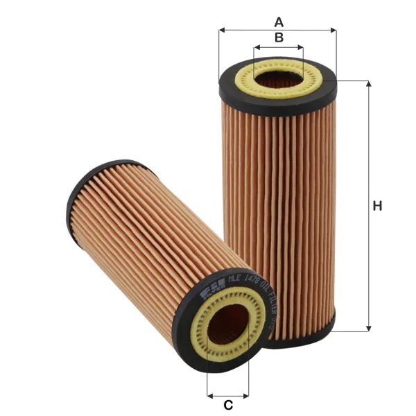 BMW E46 E53 E60 E61… M57 N57 Yağ Filtresi 11427788460 MLE 1478 FILFILTRE