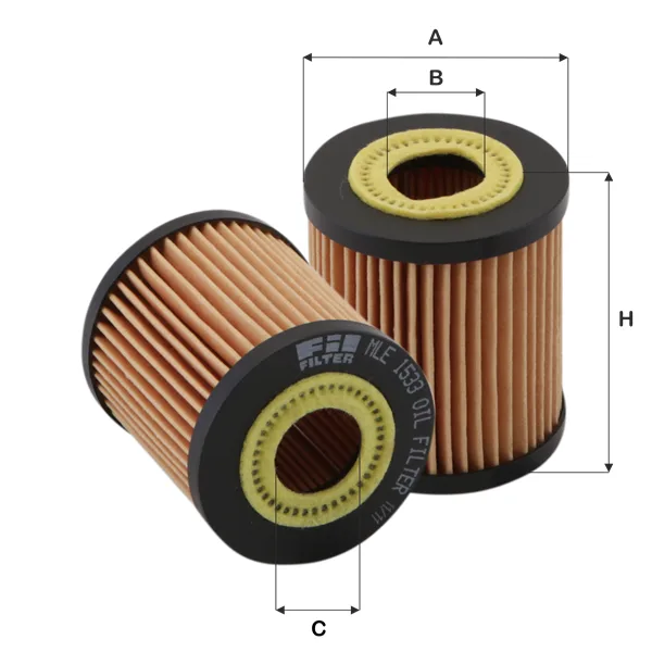 BMW E46 E60 E61 E81… N40 N42 N43… Yağ Filtresi 11427501676 MLE 1533 FILFILTRE