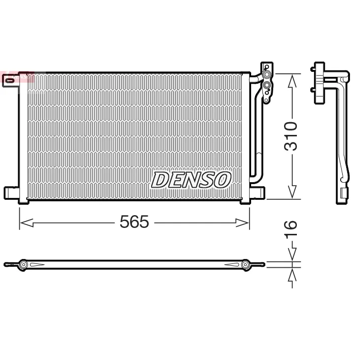 BMW E46 E83 M47 M57 N46… Klima Radyatörü 64538377648 DCN05003 DENSO