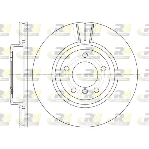 BMW E46 E85 E86 Ön Fren Diski 34101166071 6598.10 ROAD HOUSE