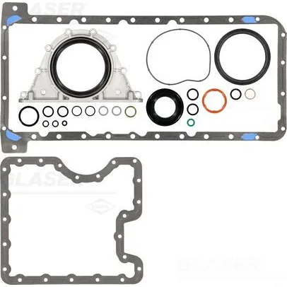BMW E53 E61 N62 Alt Takım Conta 11110304864 B38054-00 GLASER