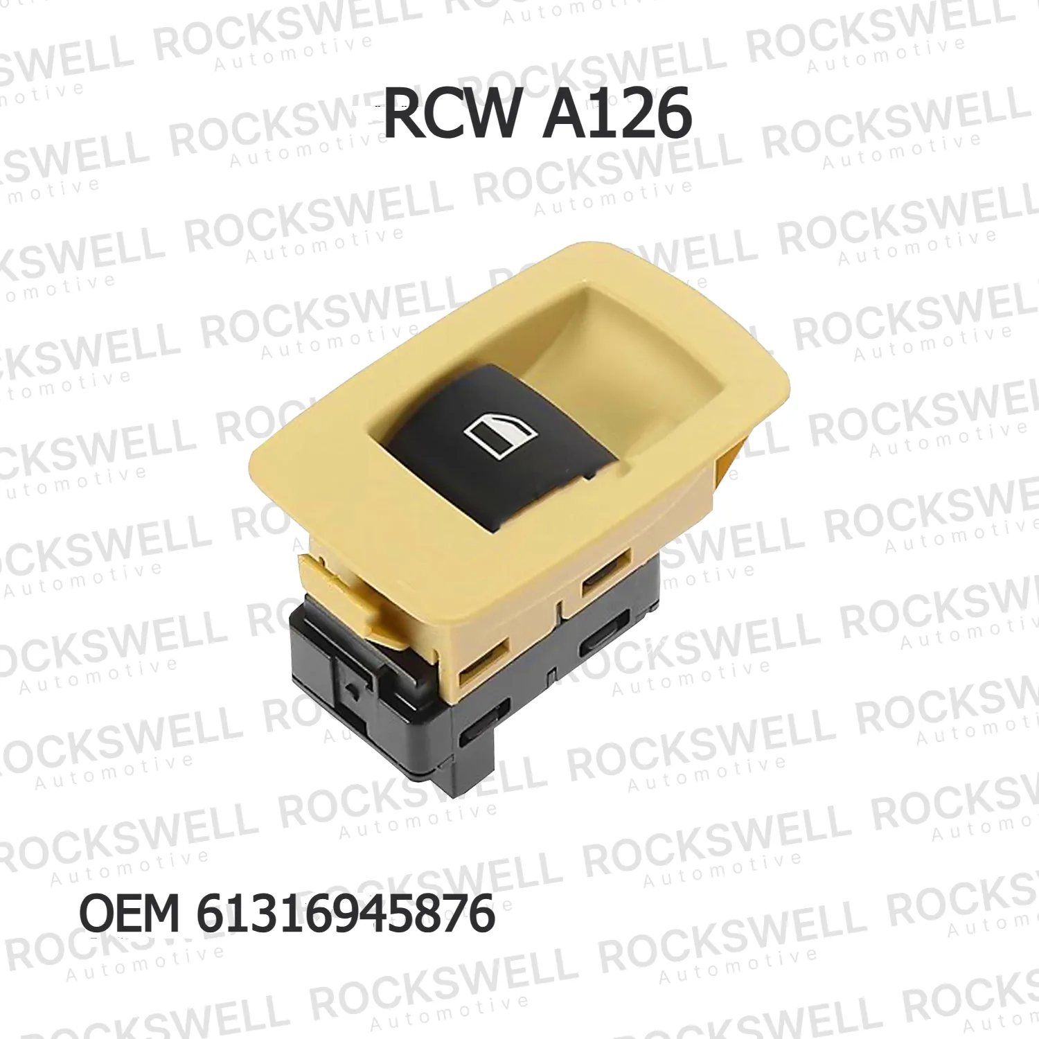 BMW E53 E70 E71 E87… Cam Açma Düğmesi 61316945876 RCW A126 ROCKSWELL