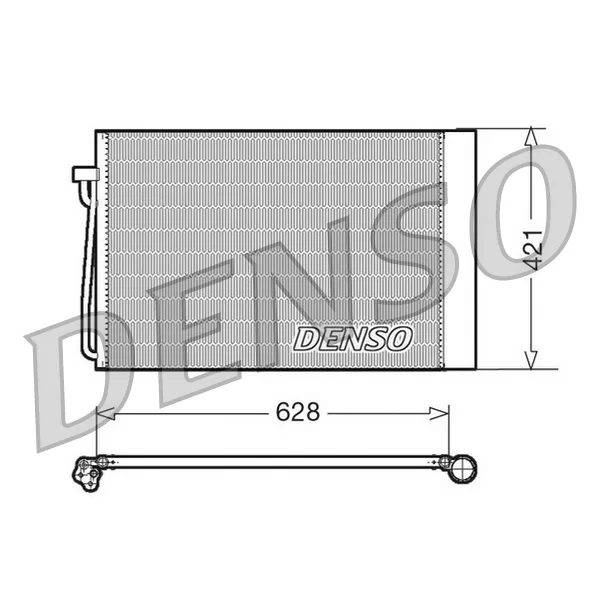 BMW E60 E61 E63 E64… M54 N43 N46… Klima Radyatörü 64502282939 DCN05018 DENSO