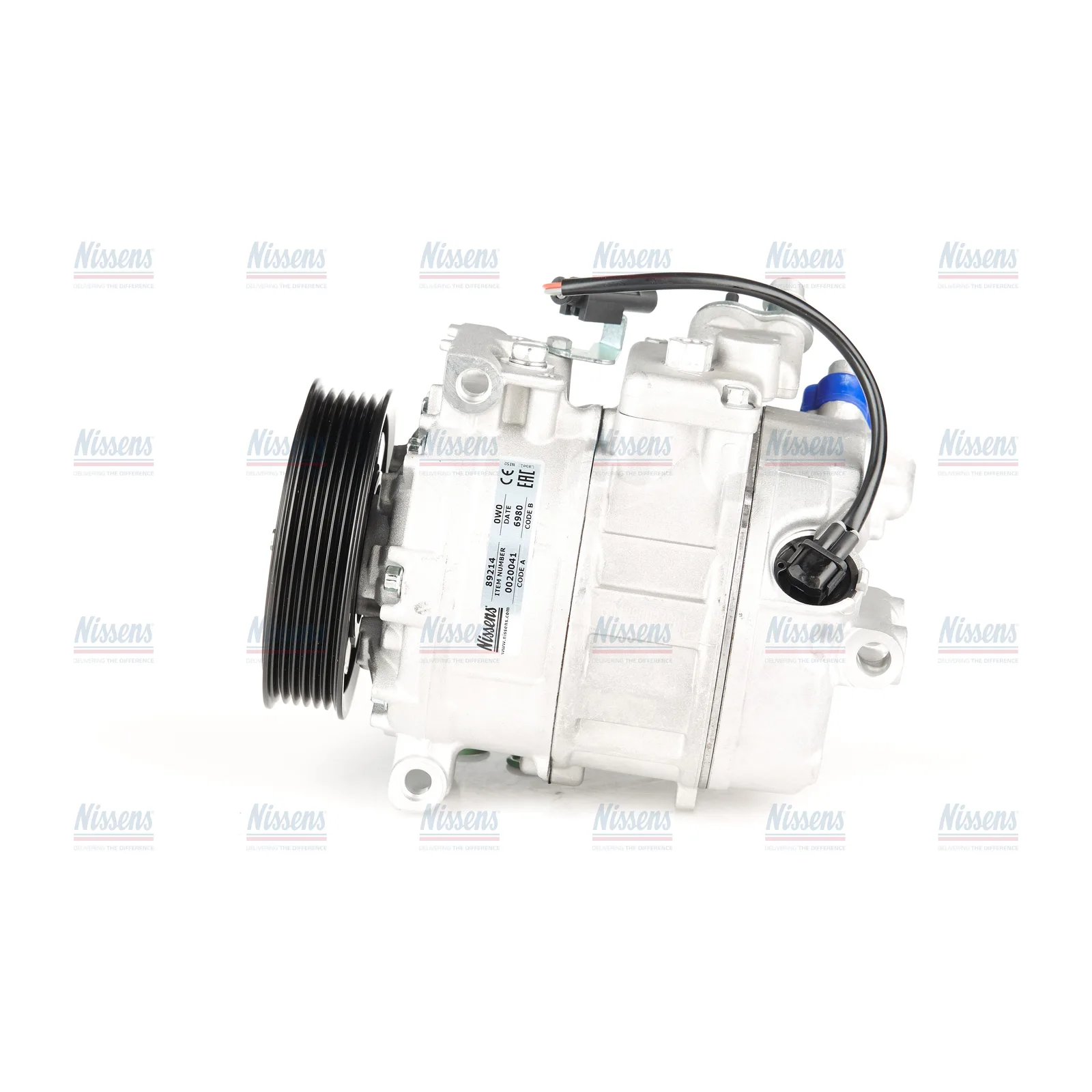 BMW E60 E61 E63 E64… M54 N52 N53 Klima Kompresörü 64529122620 89214 NISSENS - BMW yedek parça