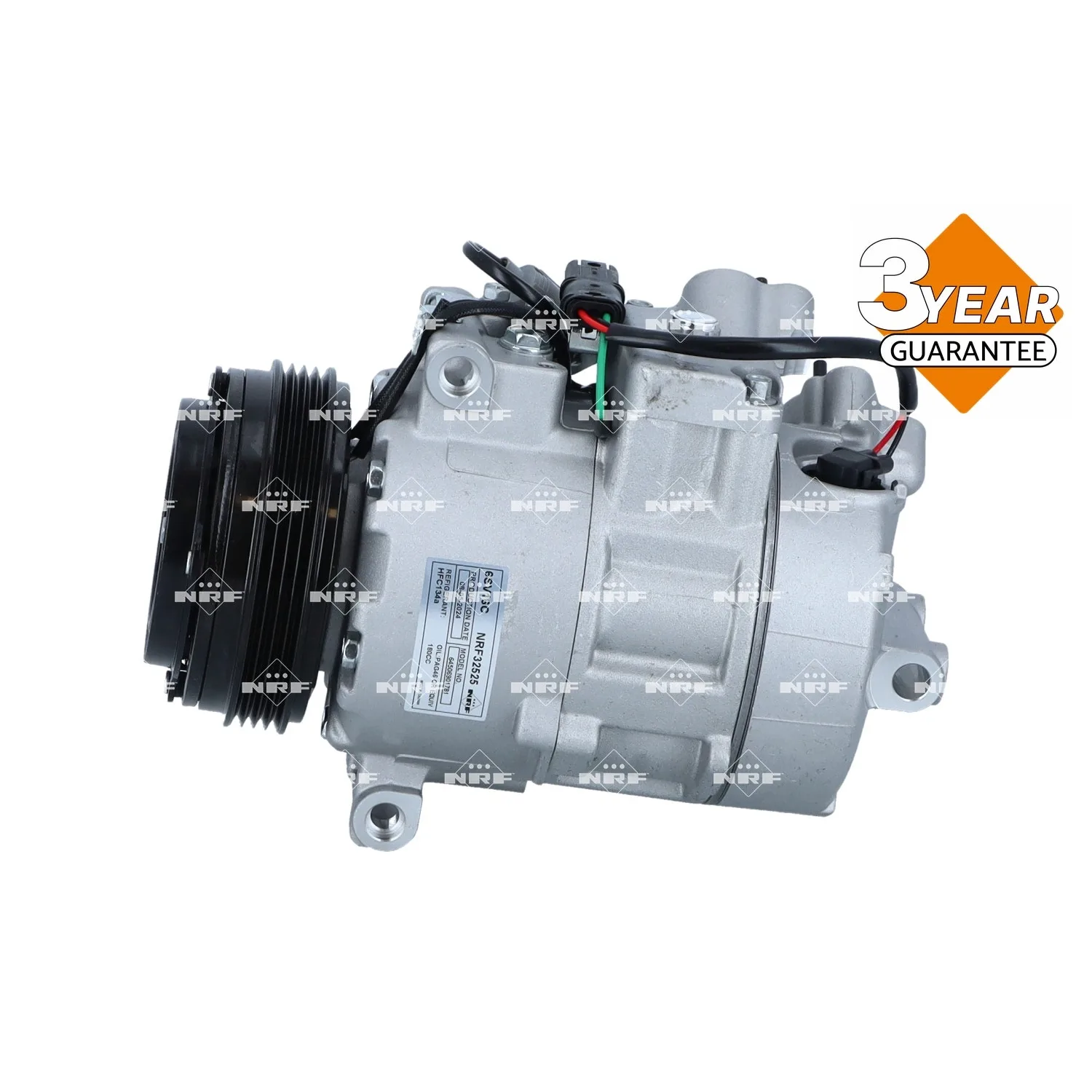 BMW E60 E61 E63 E64… M57 Klima Kompresörü 64506901781 32525 NRF - BMW yedek parça