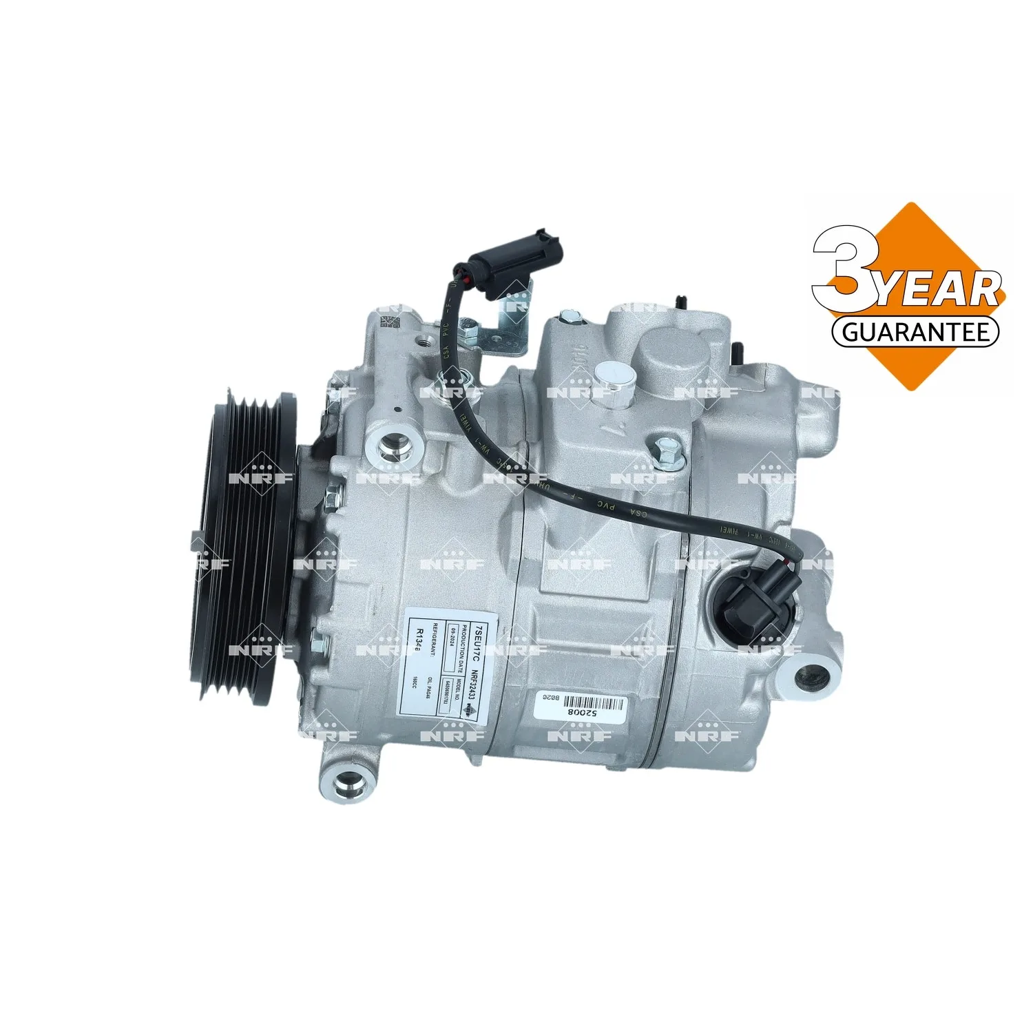 BMW E60 E61 E65 E66 M54 M57 Klima Kompresörü 64506901783 32433 NRF - BMW yedek parça