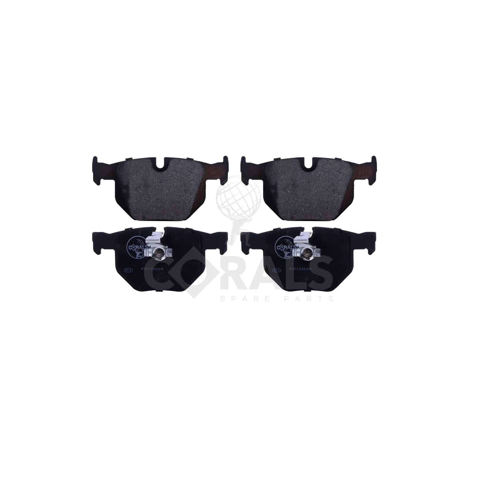 BMW E60 E63 E64 Arka Fren Balatası 34216763043 F0100046 CORALS - BMW yedek parça