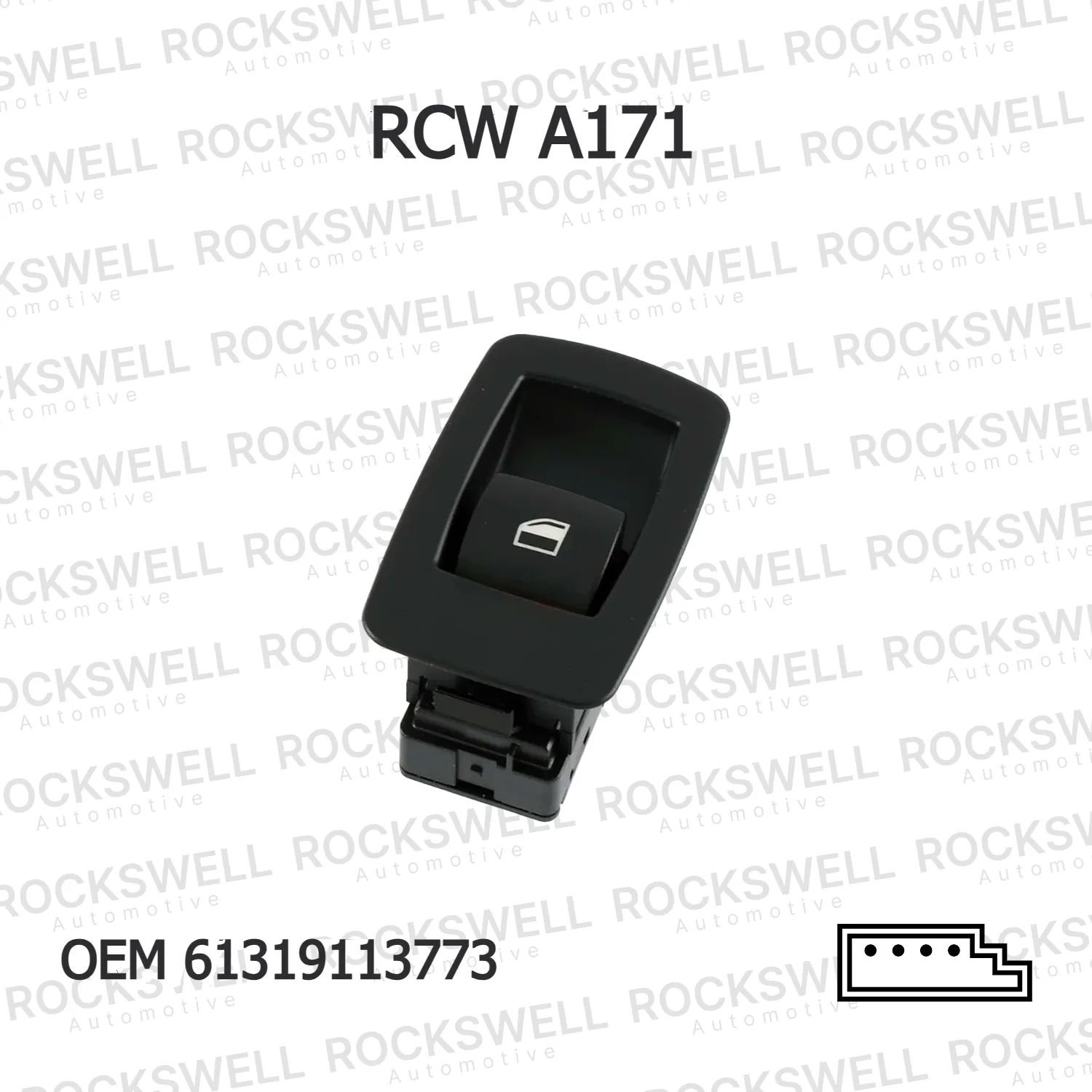 BMW E60 E83 Cam Açma Düğmesi 61319113773 RCW A171 ROCKSWELL