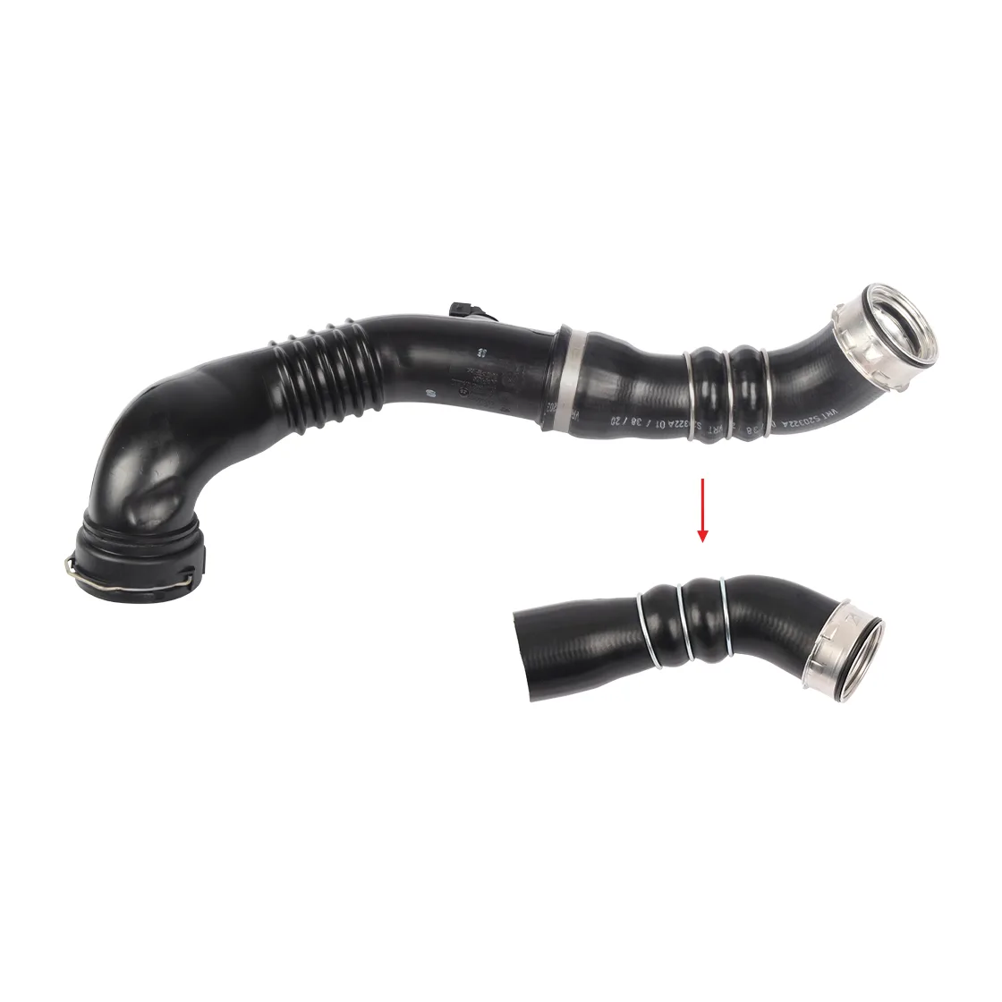 BMW 5 Serisi E61 İntercooler Hortumu 525D 530D 11617810308 NIFEA