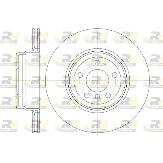 BMW E70 E71 E72 Arka Fren Diski 34216771971 61337.10 ROAD HOUSE