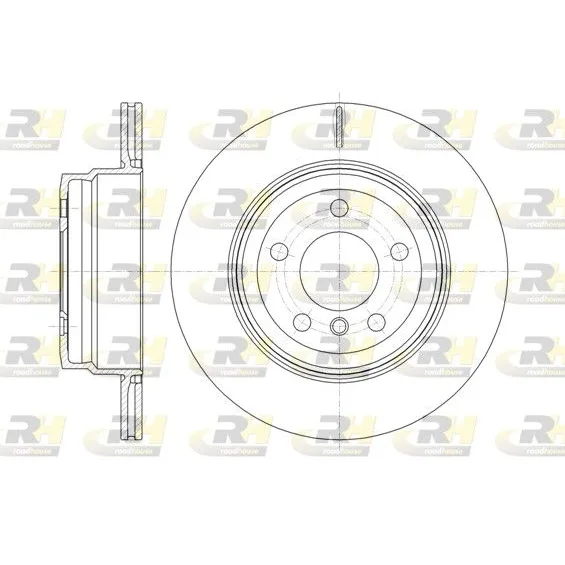 BMW E70 E71 E72 F15… Arka Fren Diski 34216771970 61287.10 ROAD HOUSE