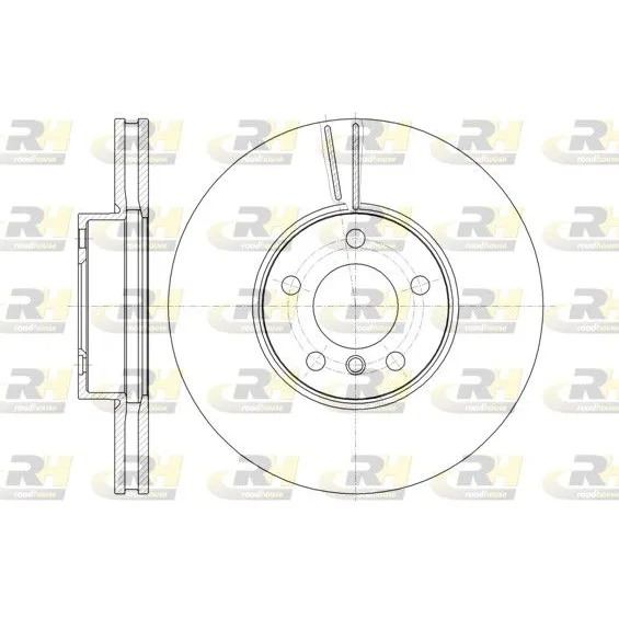 BMW E70 E71 E72 F15… Ön Fren Diski 34116771985 61307.10 ROAD HOUSE