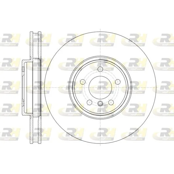 BMW E70 E71 E72 Ön Fren Diski 34116771982 61333.10 ROAD HOUSE