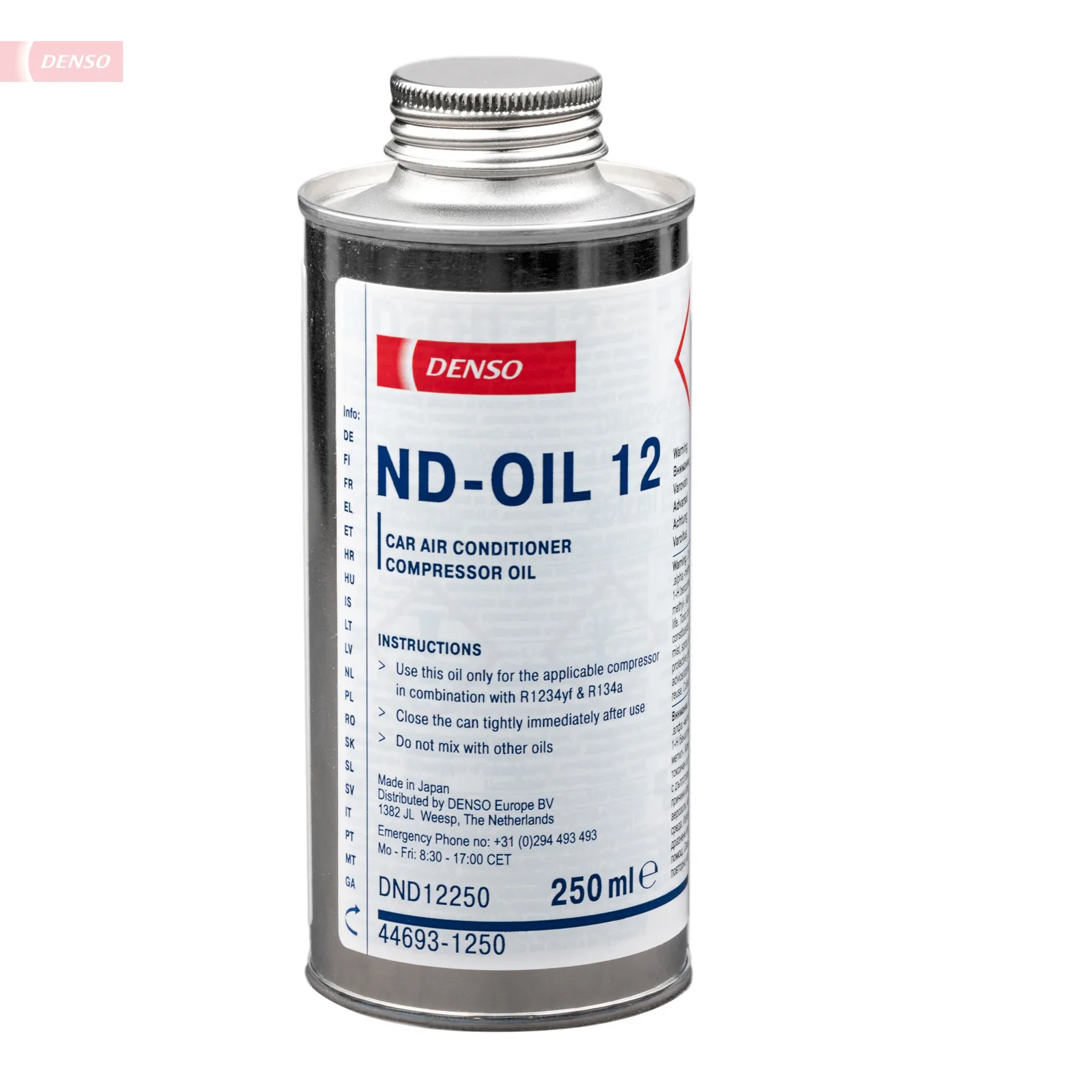 BMW E70 F06 F07 F10… B47 N20 N47… Klima Kompresör Yağı DND12250 DENSO