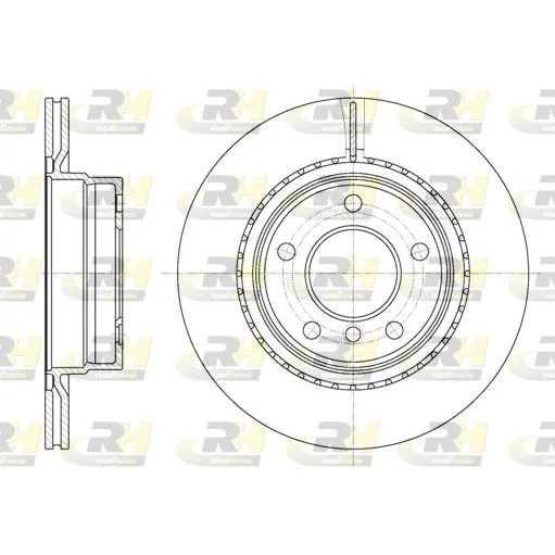 BMW E81 E82 E87 E88… Arka Fren Diski 34216764651 61231.10 ROAD HOUSE