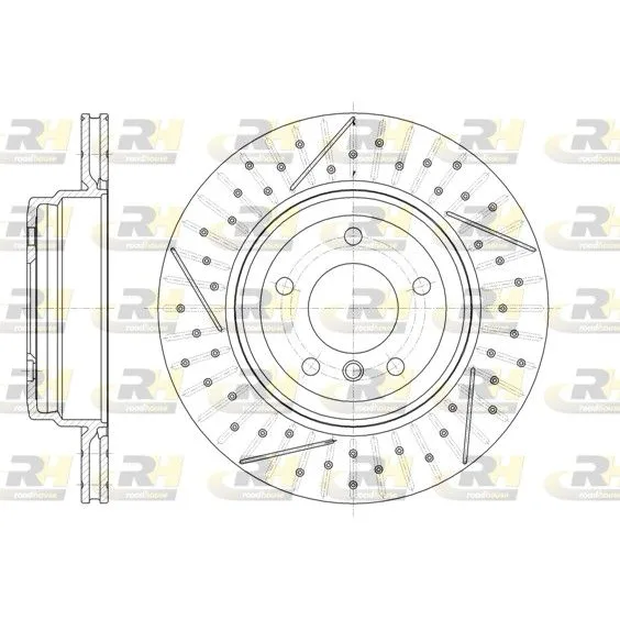 BMW E81 E82 E87 E88… Arka Fren Diski 34216787931 61451.10 ROAD HOUSE