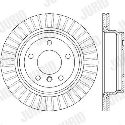 BMW E81 E84 E87 E90… Fren Diski 34216764651 562442JC JURID - BMW yedek parça