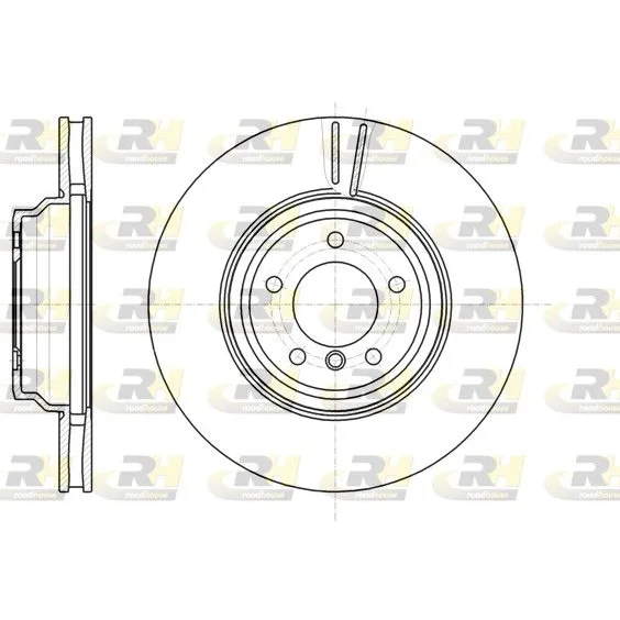 BMW E82 E84 E90 E91… Ön Fren Diski 34116770729 61080.10 ROAD HOUSE