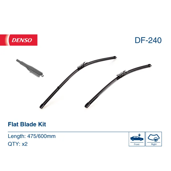 BMW E84 E90 E91 F30… Silecek Süpürgesi 61612158220 DF-240 DENSO