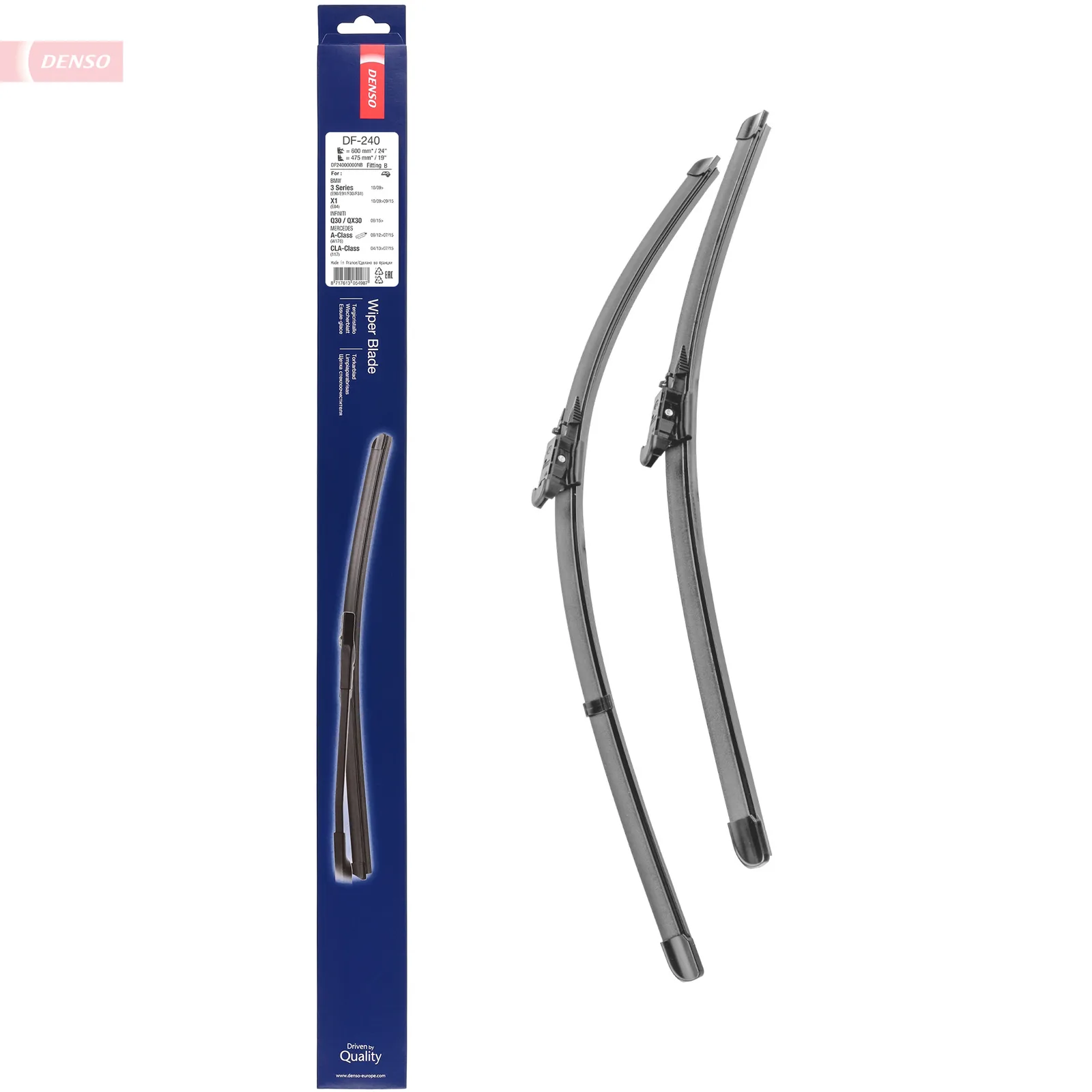 BMW E84 E90 E91 F30… Silecek Süpürgesi 61612158220 DF-240 DENSO - BMW yedek parça