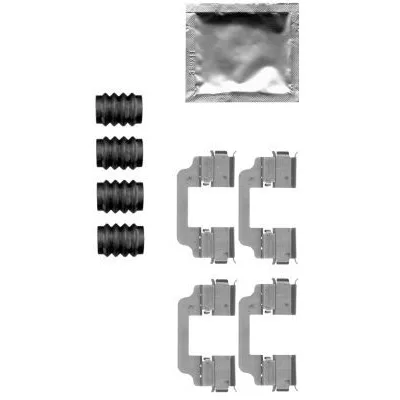 BMW E89 F10 F11 F25… Balata Montaj Seti 8DZ 355 205-321 HELLA PAGID