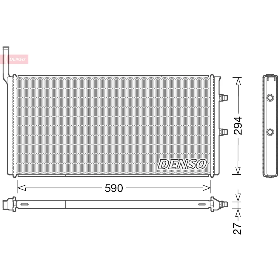 BMW F01 F02 F04 F06… N57 N63 Radyatör 17117601832 DRM05009 DENSO