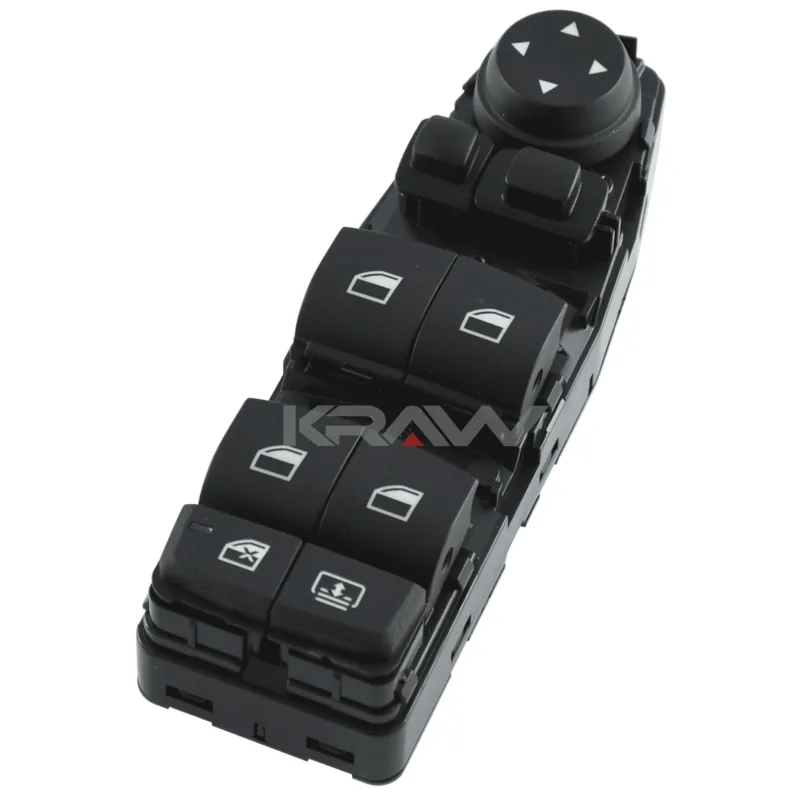 BMW F01 F02 F06 F07… Ön Sol Cam Düğmesi Paneli (Sürücü) 61319241916 AN-3522 KRAW