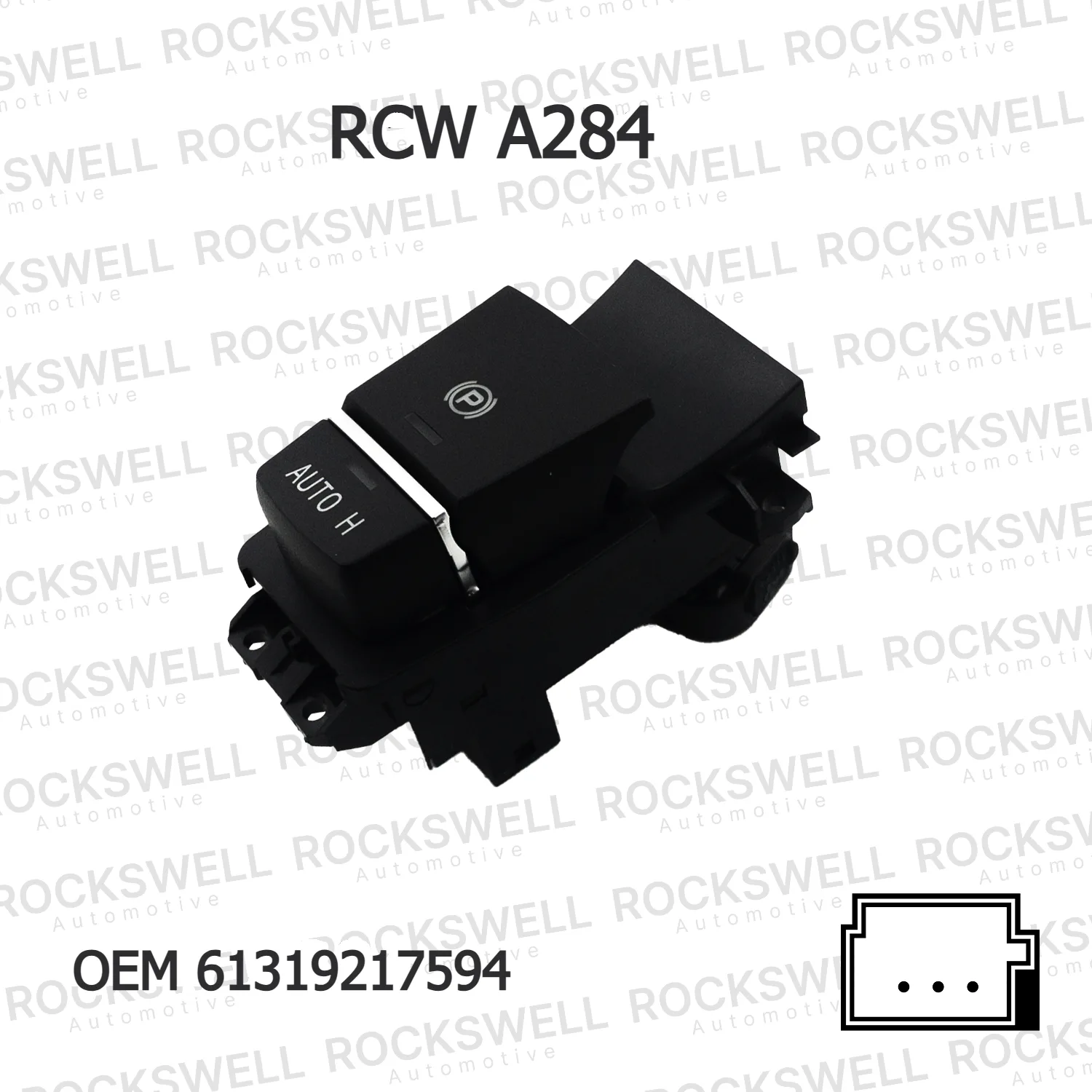 BMW F06 F10 F11 F12… El Freni Düğmesi 61319217594 RCW A284 ROCKSWELL