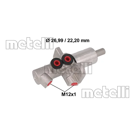 BMW F06 F10 F11 F12… Fren Ana Merkezi 34336796729 05-0877 METELLI