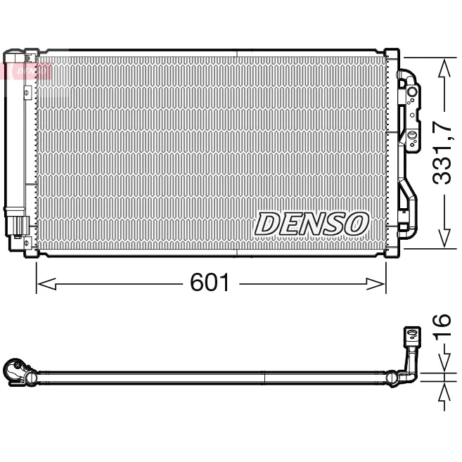 BMW F20 F21 F22 F23… B37 B38 B46… Klima Radyatörü 64504270545 DCN05033 DENSO