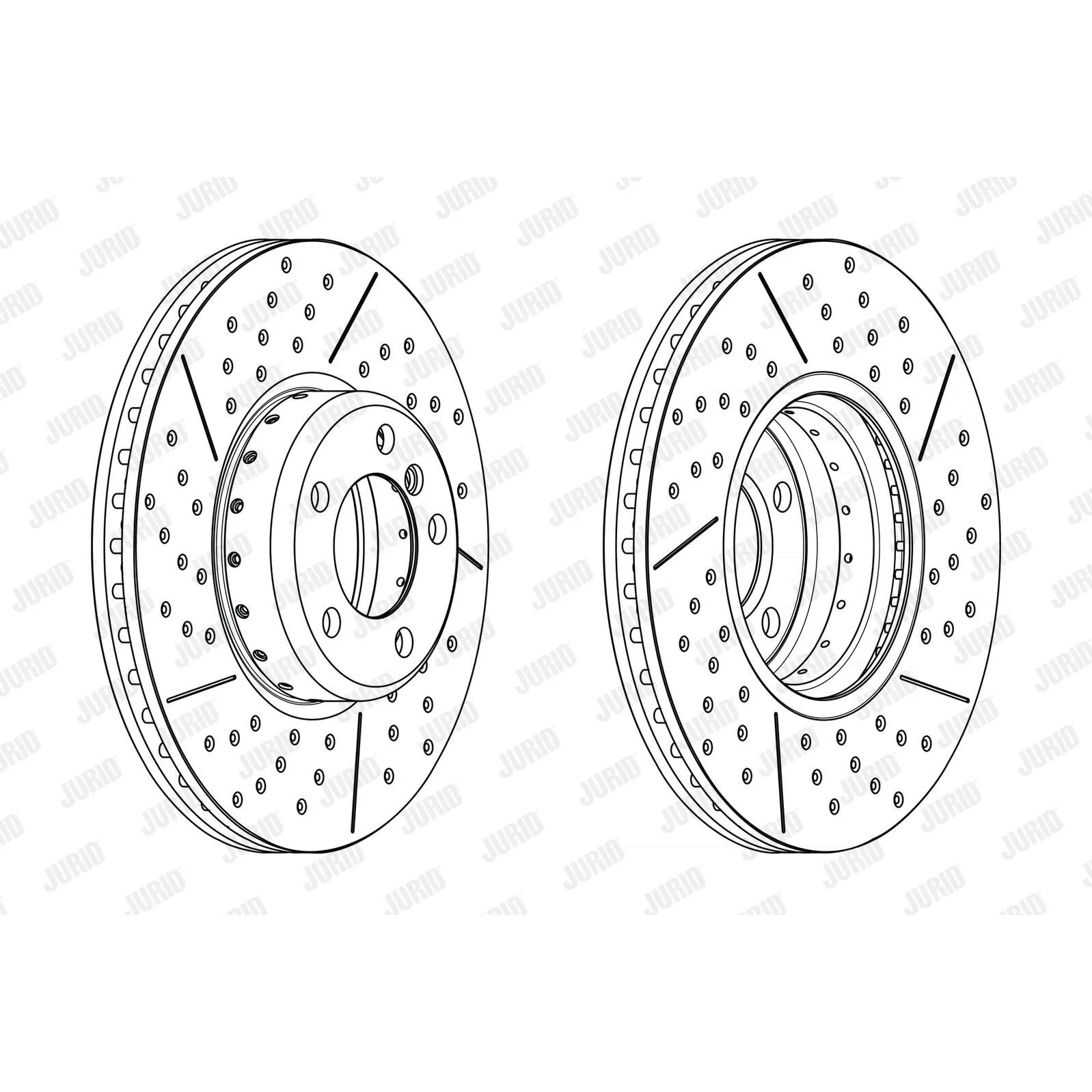 BMW F20 F21 F22 F23… Fren Diski 34106797602 563199JVC-1 JURID - BMW yedek parça