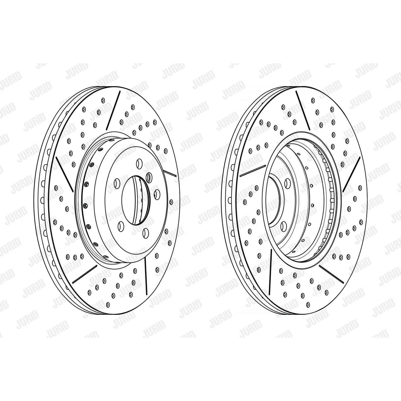 BMW F20 F21 F22 F23… Fren Diski 34106797603 563200JVC-1 JURID - BMW yedek parça