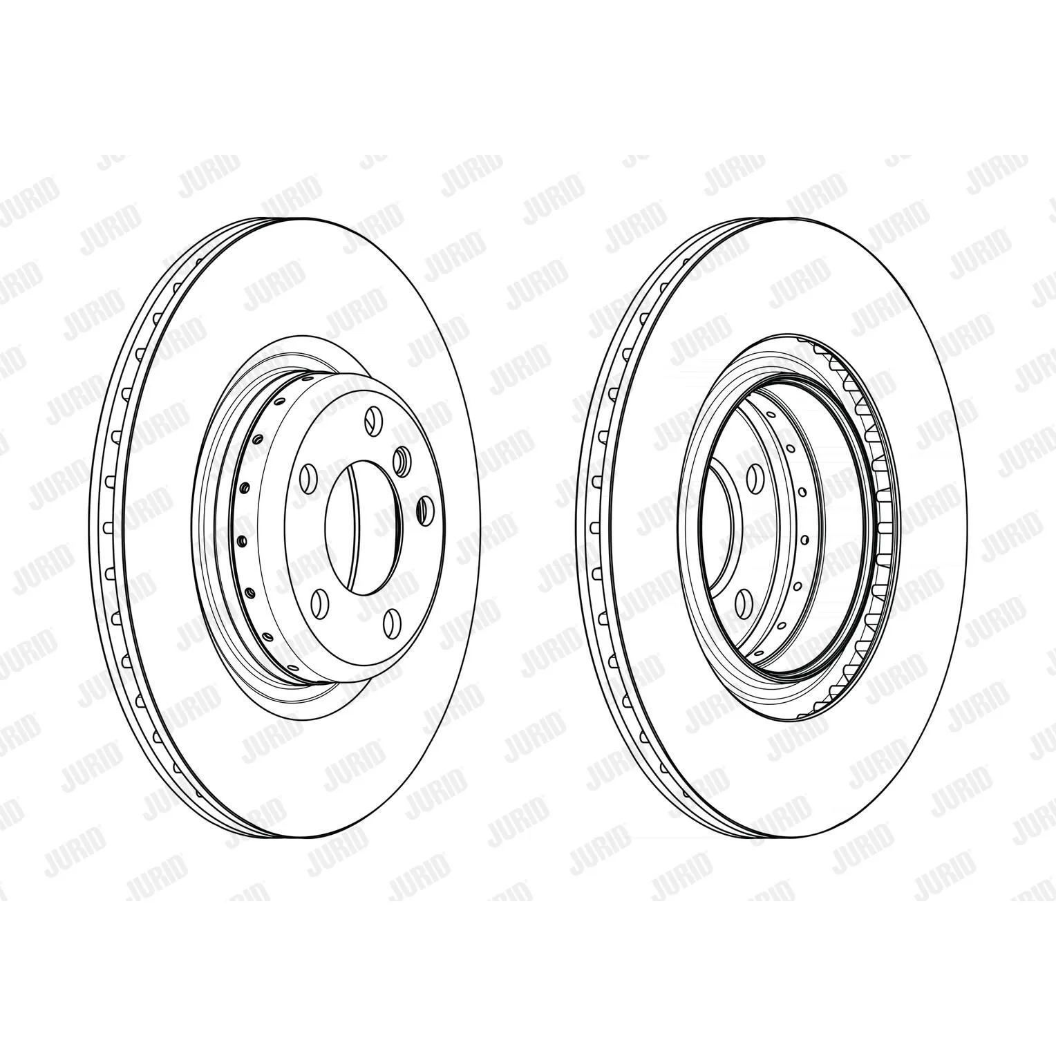 BMW F20 F21 F22 F23… Fren Diski 34206797605 563208JVC-1 JURID - BMW yedek parça