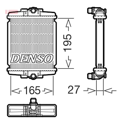 BMW F20 F21 F22 F34… B58 Radyatör 17118625447 DRM05077 DENSO