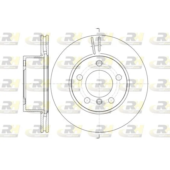 BMW F20 F21 F22 F87 Ön Fren Diski 34116792215 61448.10 ROAD HOUSE