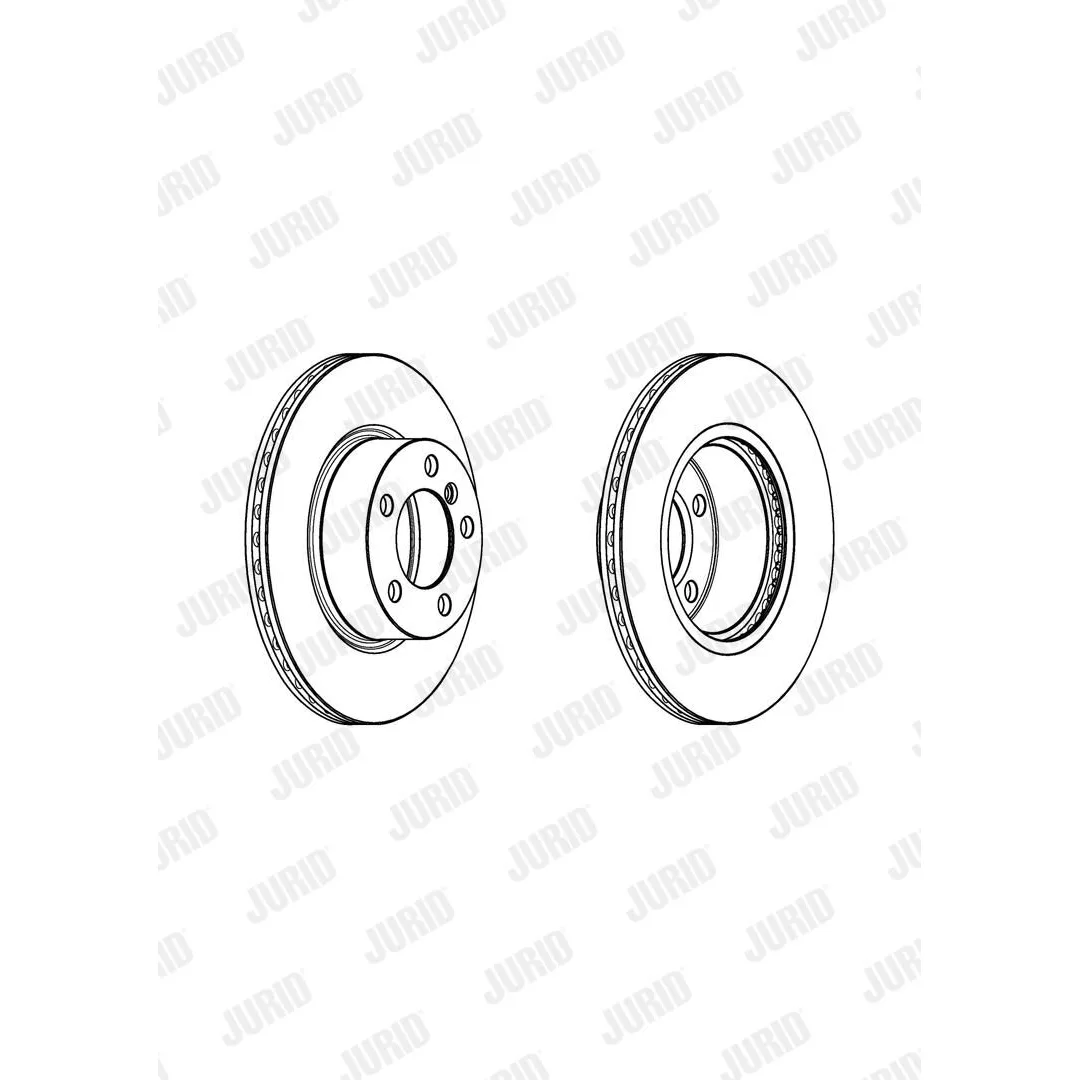 BMW F20 F21 F30 F31… Fren Diski 34116792217 562976JC JURID - BMW yedek parça