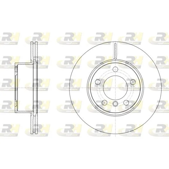 BMW F20 F21 F30 F31… Ön Fren Diski 34116792217 61449.10 ROAD HOUSE
