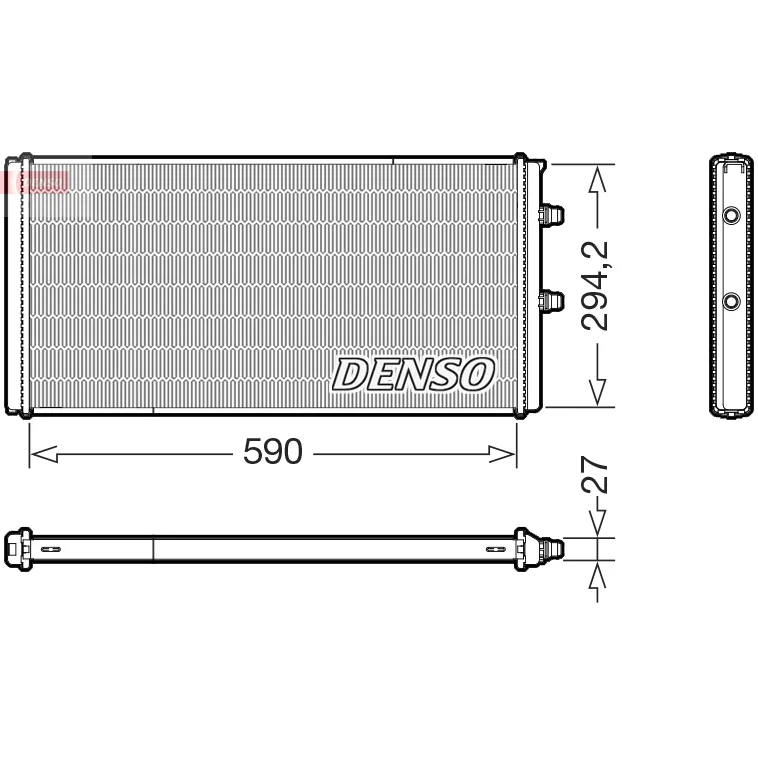 BMW F22 F30 F32 F33… B38 N55 S55 Radyatör 17112284608 DRM05076 DENSO