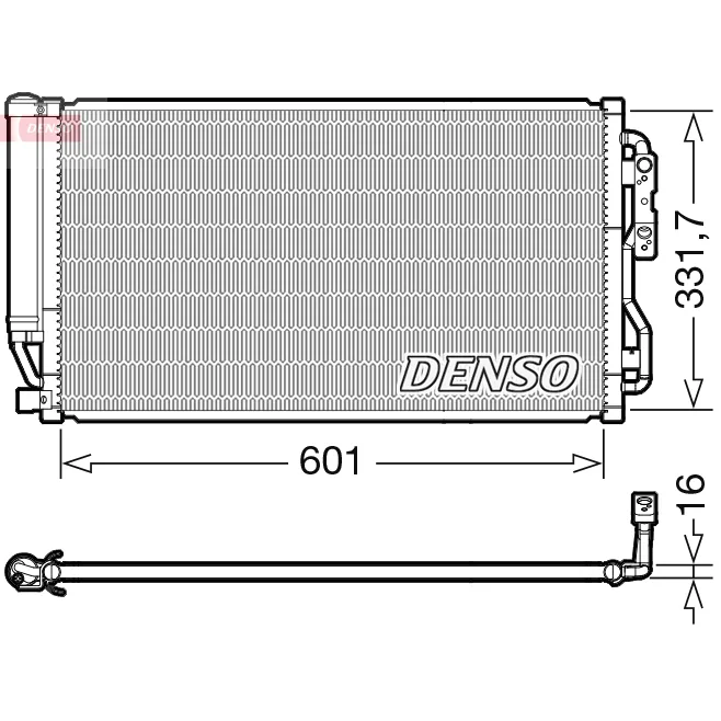 BMW F22 F30 F32 F33… S55 Klima Radyatörü 17112284614 DCN05035 DENSO