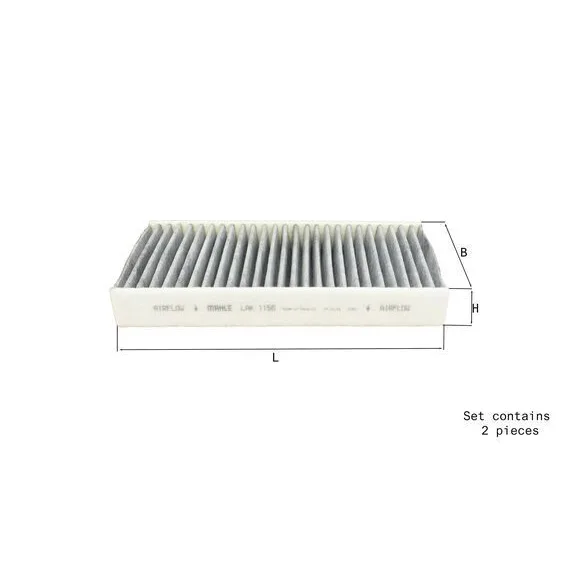 BMW F22 F39 F40 F44… B32 B36 B37… Polen Filtresi 64116823725 LAK 1156/S KNECHT - BMW yedek parça