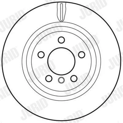 BMW F25 F26 Fren Diski 34206790362 562793JC JURID - BMW yedek parça